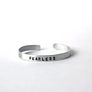 Aluminum Cuffs - Fearless