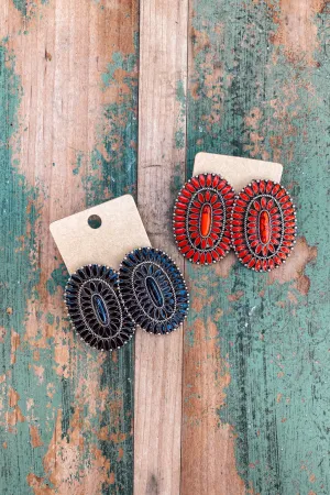 Big Concho Post Earring | 2 COLORS