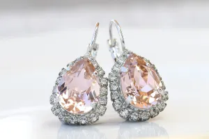 BLUSH SILVER EARRINGS