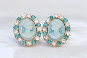 CAMEO EARRINGS,