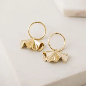 Contour Drop Earrings