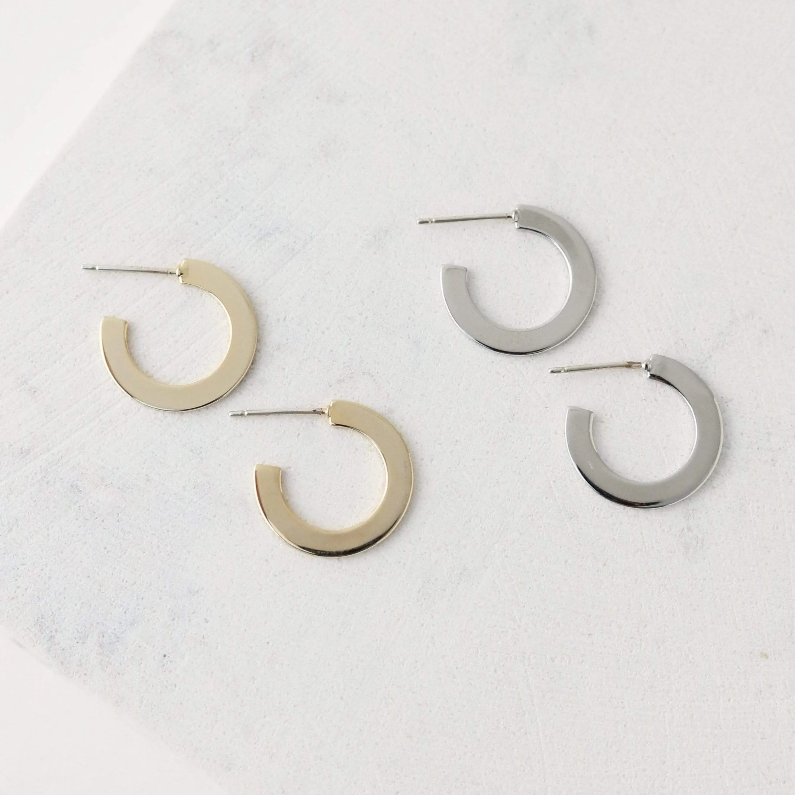 Gloria Small Hoop Earrings