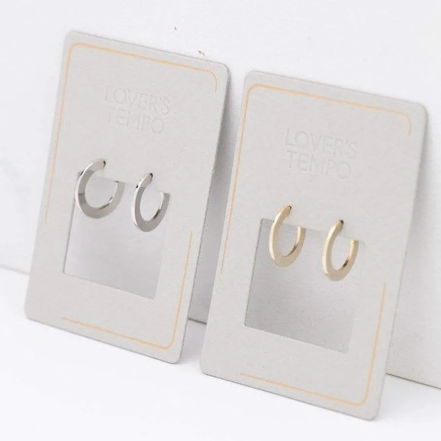 Gloria Small Hoop Earrings