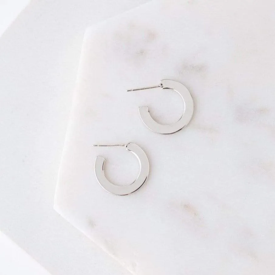 Gloria Small Hoop Earrings