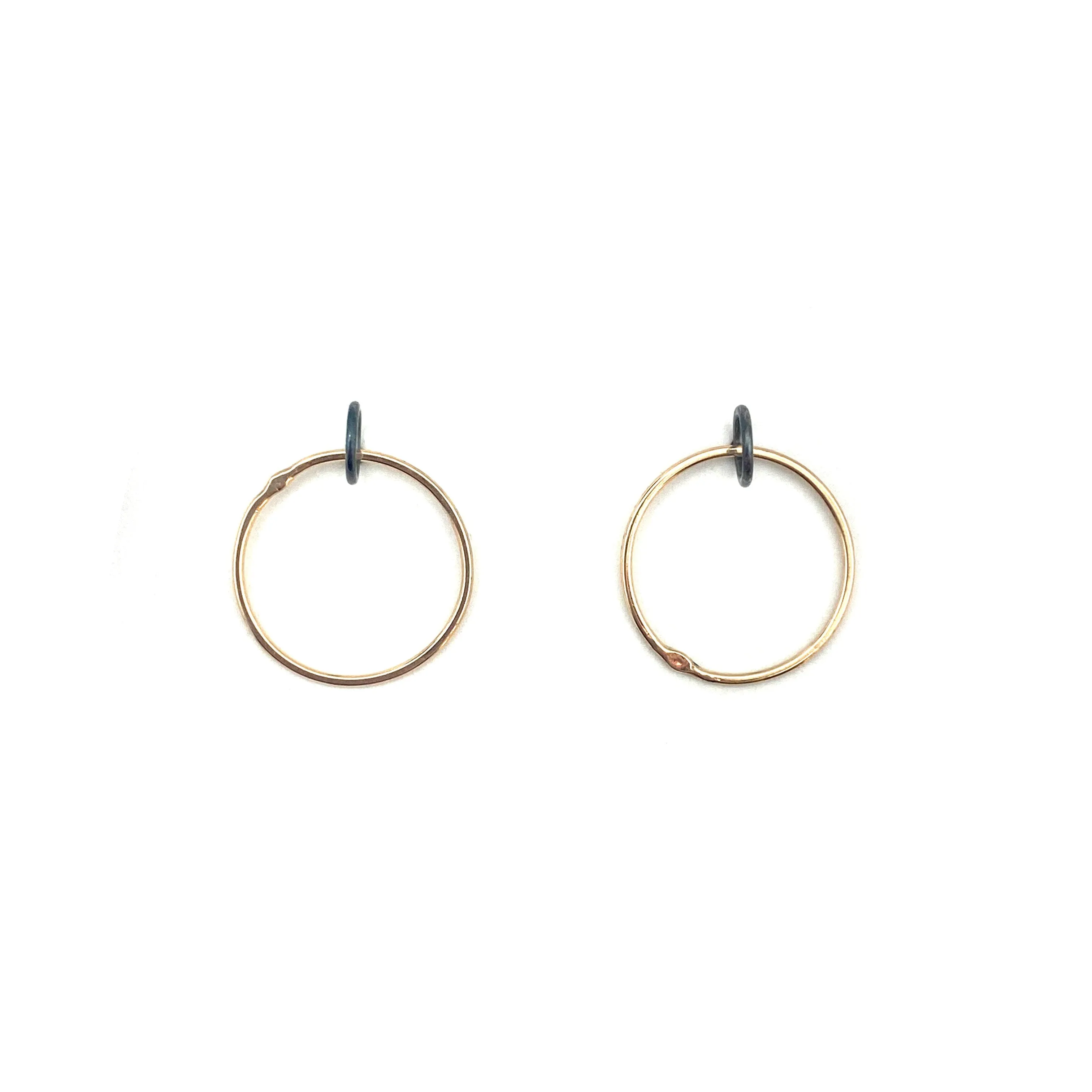 Gold Circle Studs