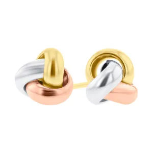 Love Knot Tri-Color Earring