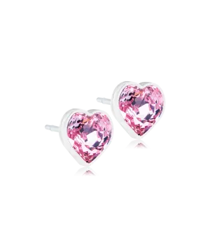 Medical Plastic - Heart Earring 6mm Skin Friendly Earrings Ireland