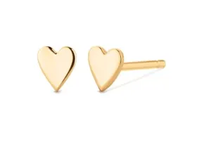 Mini Heart Stud Earrings