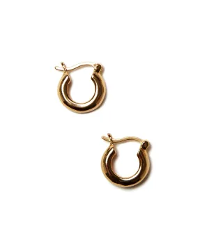 Small Gold Mood Hoops